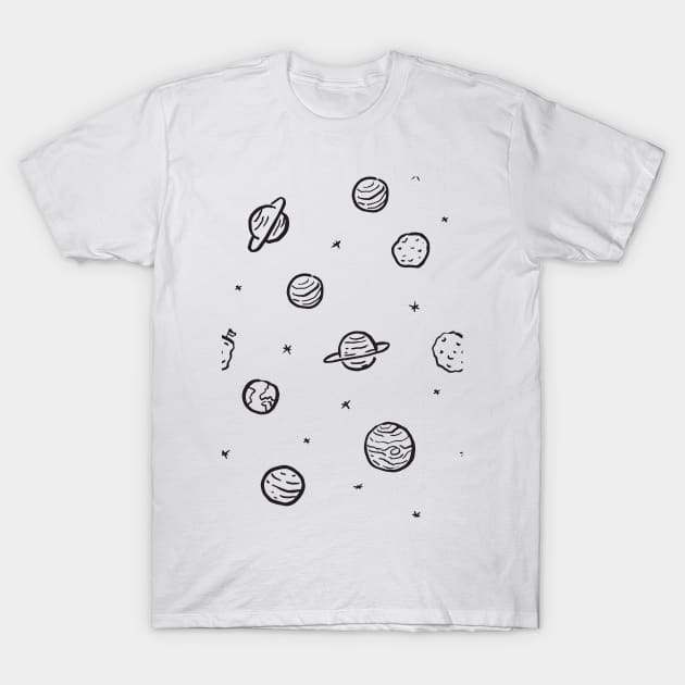 Planets T-Shirt by astronaut